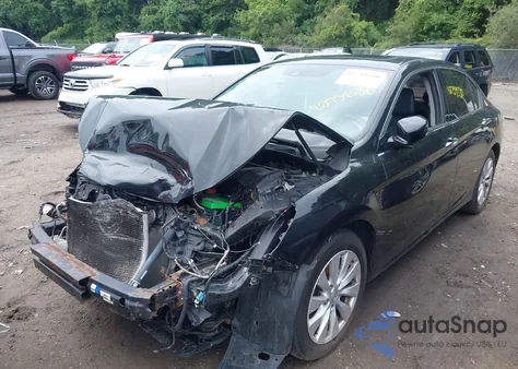 2014 Honda Accord Ex-L V-6 from USA, damaged, VIN 1HGCR3F8XEA022740
